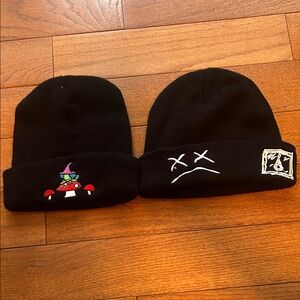 Black Beanie Bundle with Unique Designs
